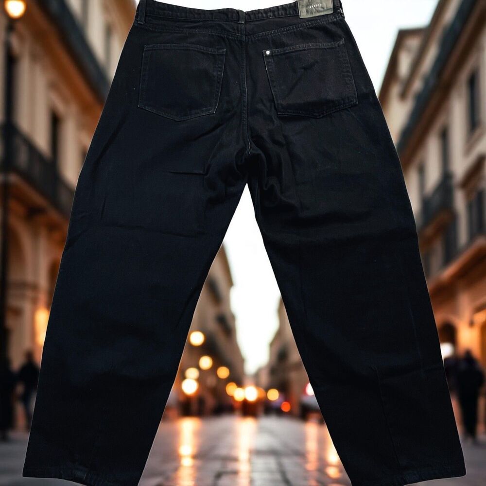 High Rise Black Jeans